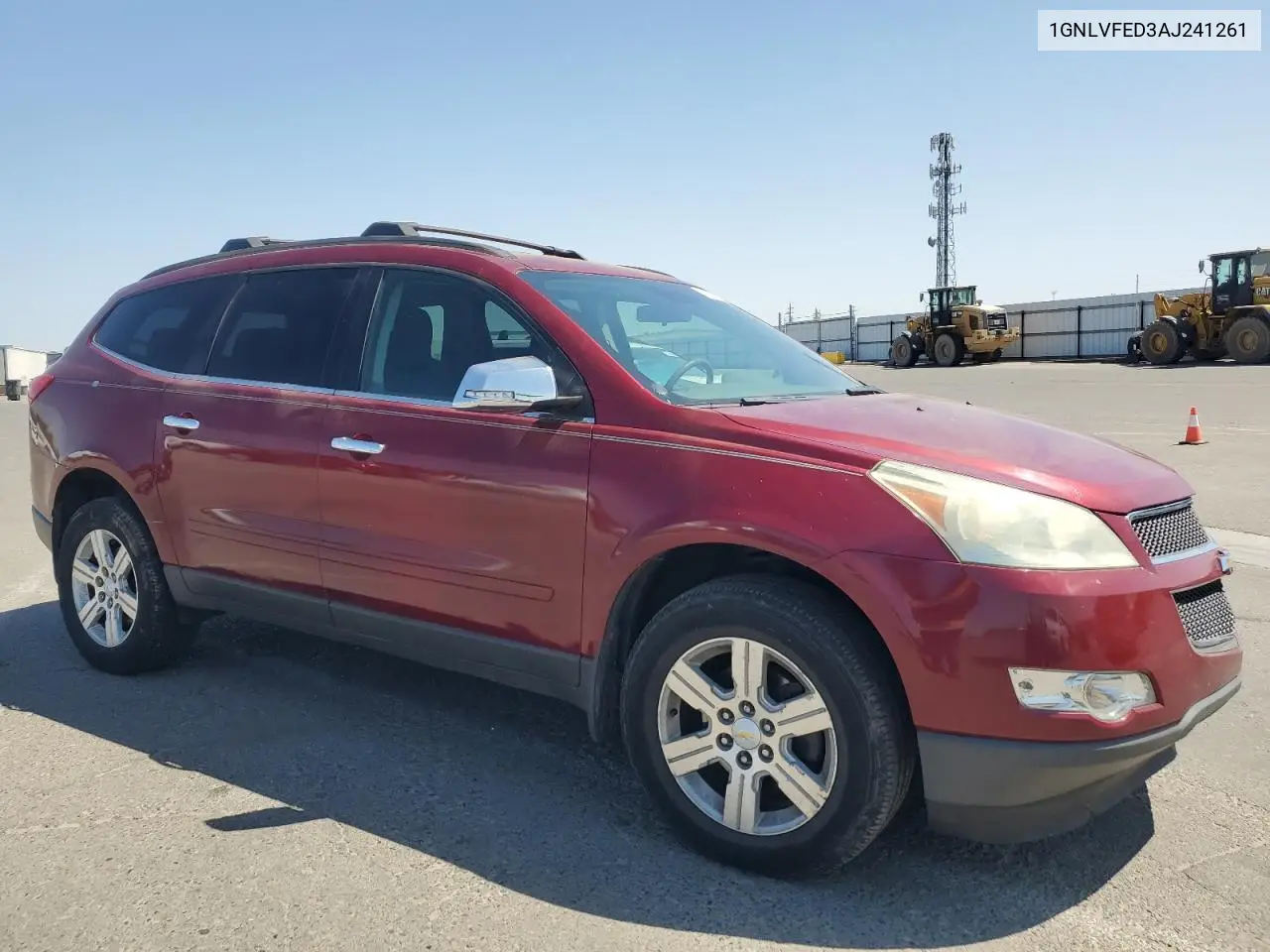 2010 Chevrolet Traverse Lt VIN: 1GNLVFED3AJ241261 Lot: 62519975
