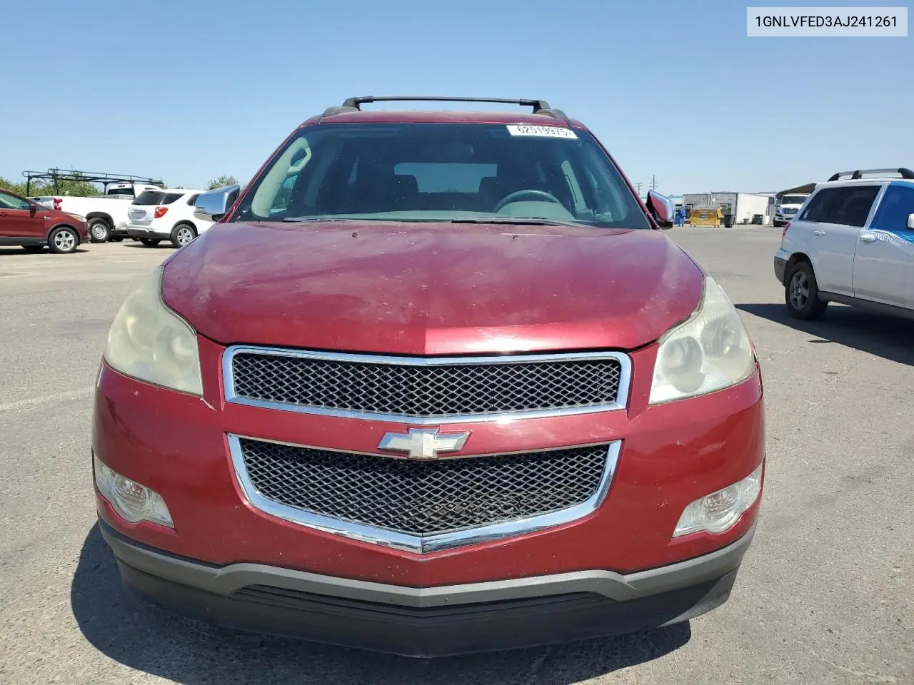 2010 Chevrolet Traverse Lt VIN: 1GNLVFED3AJ241261 Lot: 62519975