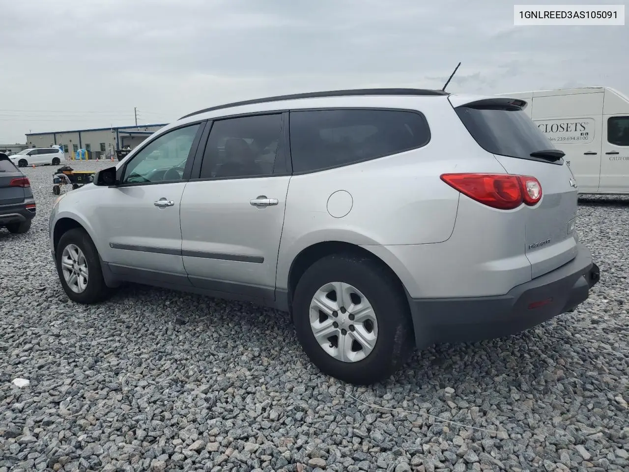 2010 Chevrolet Traverse Ls VIN: 1GNLREED3AS105091 Lot: 62719905