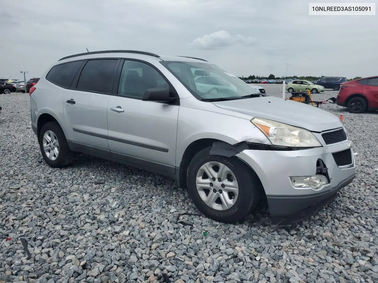 2010 Chevrolet Traverse Ls VIN: 1GNLREED3AS105091 Lot: 62719905
