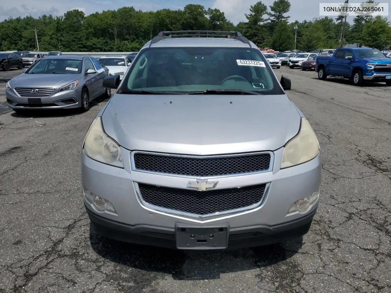 2010 Chevrolet Traverse Ls VIN: 1GNLVEED2AJ265061 Lot: 63237225
