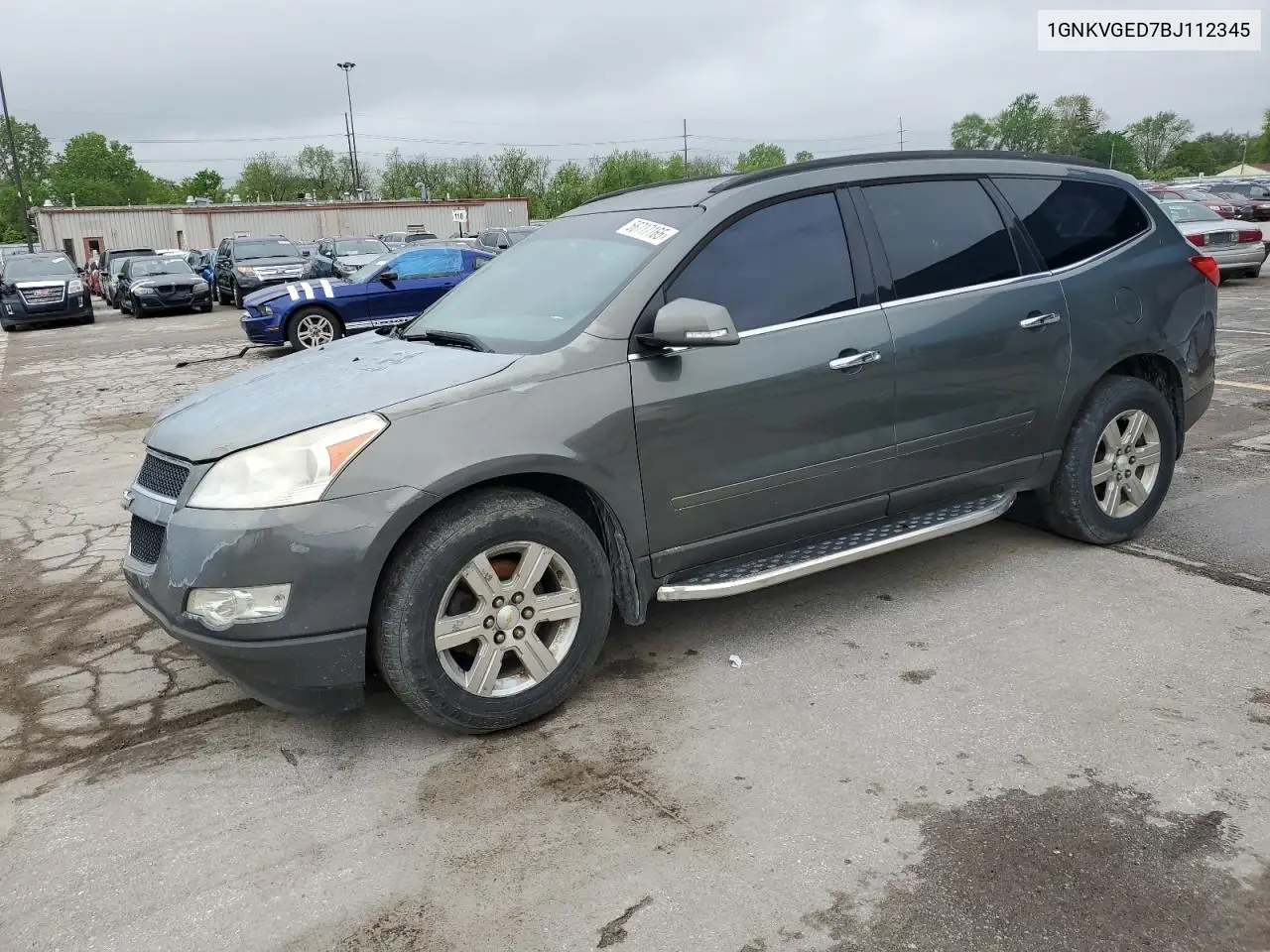 2011 Chevrolet Traverse Lt VIN: 1GNKVGED7BJ112345 Lot: 56717165