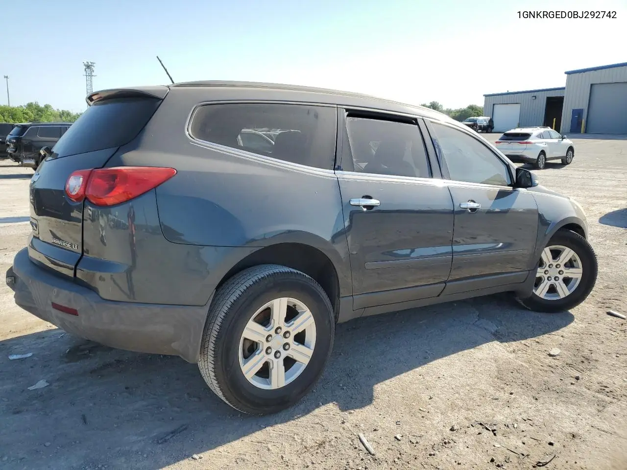 2011 Chevrolet Traverse Lt VIN: 1GNKRGED0BJ292742 Lot: 56837745