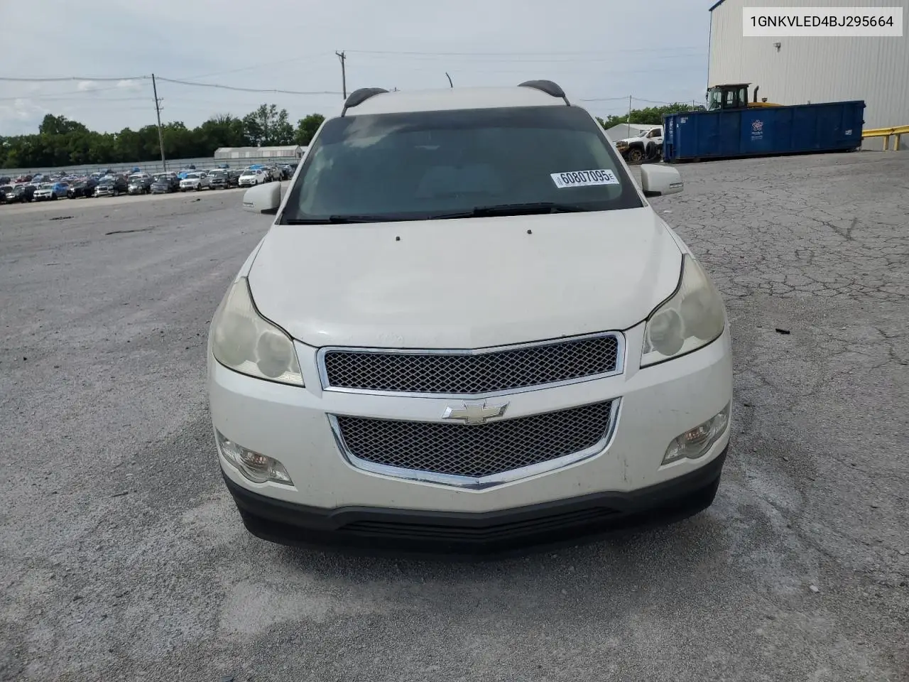 2011 Chevrolet Traverse Ltz VIN: 1GNKVLED4BJ295664 Lot: 60807095