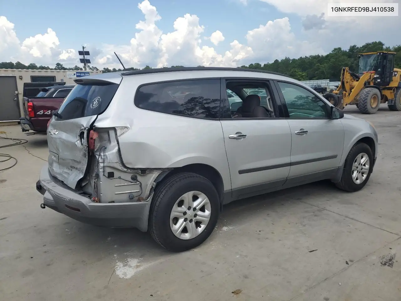 2011 Chevrolet Traverse Ls VIN: 1GNKRFED9BJ410538 Lot: 62278085