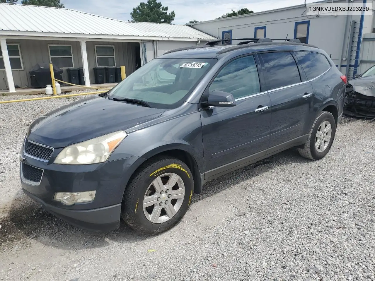 2011 Chevrolet Traverse Lt VIN: 1GNKVJEDXBJ293230 Lot: 62759215