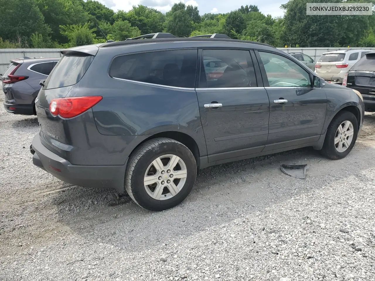 2011 Chevrolet Traverse Lt VIN: 1GNKVJEDXBJ293230 Lot: 62759215