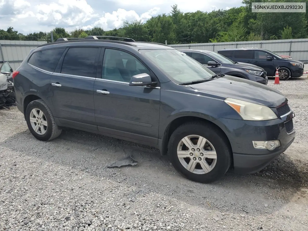 2011 Chevrolet Traverse Lt VIN: 1GNKVJEDXBJ293230 Lot: 62759215