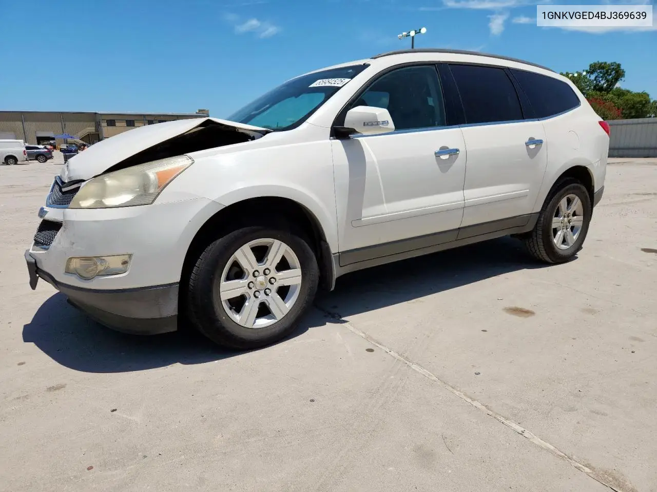 2011 Chevrolet Traverse Lt VIN: 1GNKVGED4BJ369639 Lot: 65984525