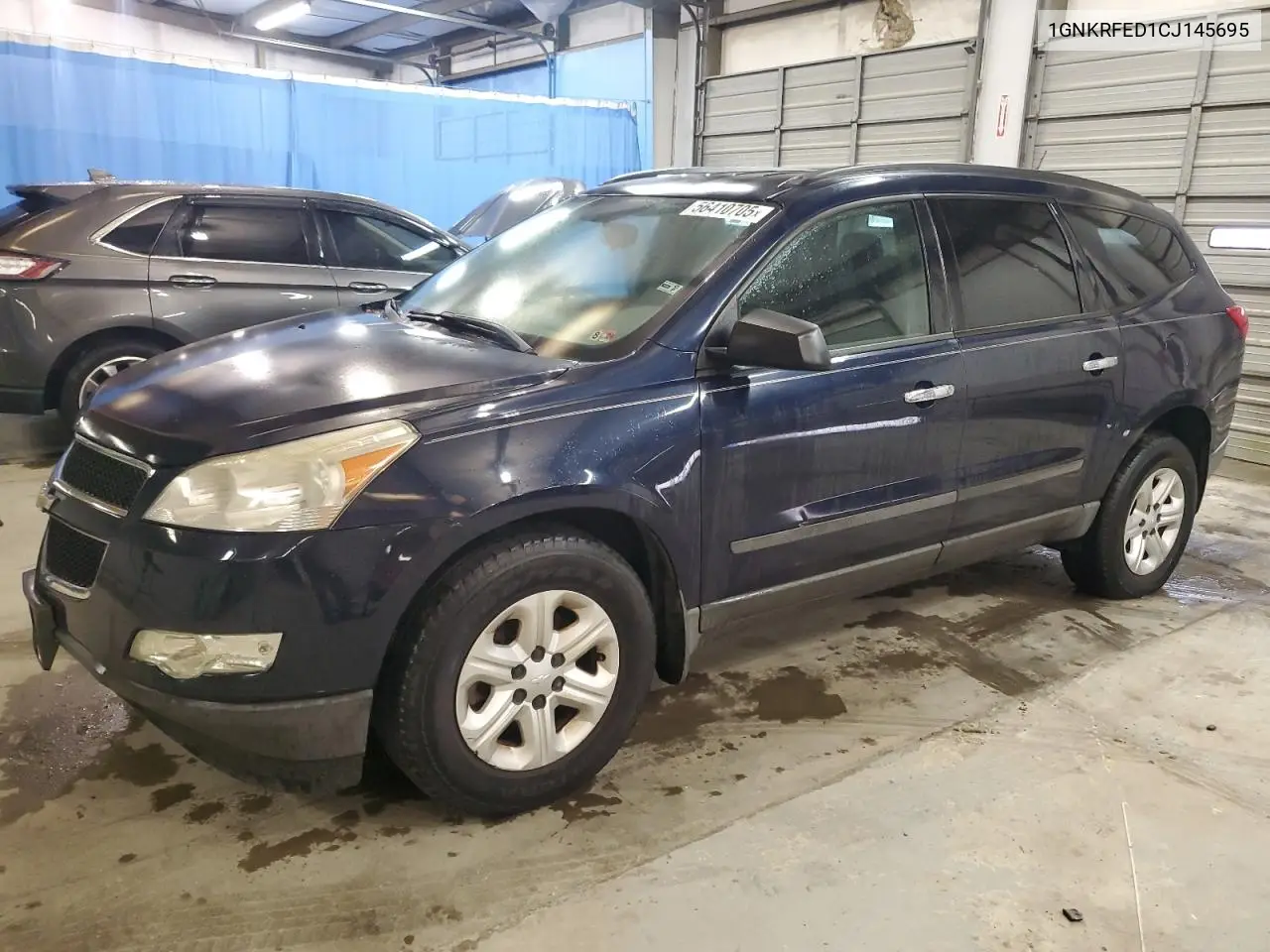 2012 Chevrolet Traverse Ls VIN: 1GNKRFED1CJ145695 Lot: 56410705