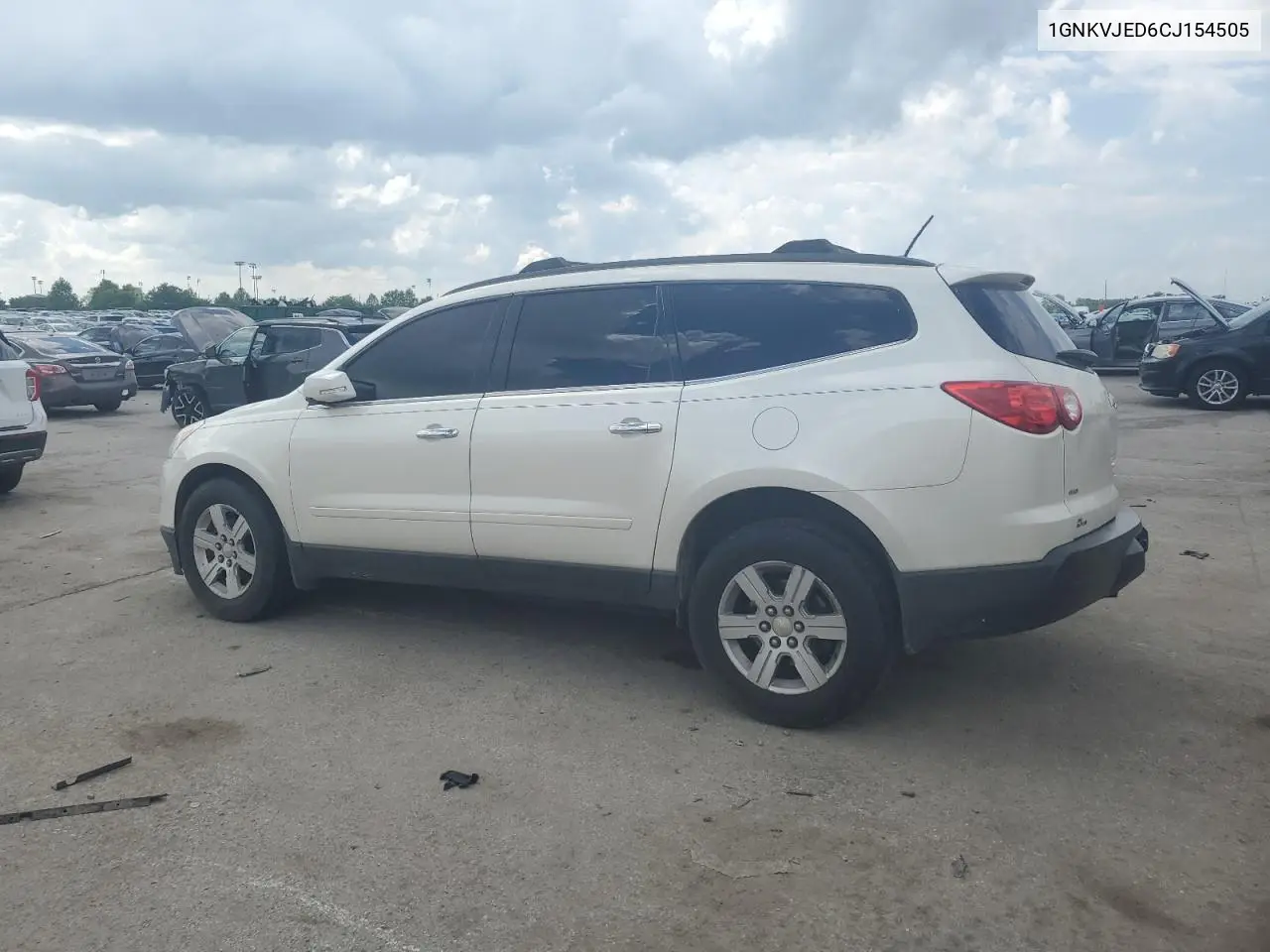 2012 Chevrolet Traverse Lt VIN: 1GNKVJED6CJ154505 Lot: 56475605