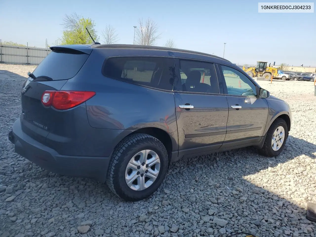 2012 Chevrolet Traverse Ls VIN: 1GNKREED0CJ304233 Lot: 56519495