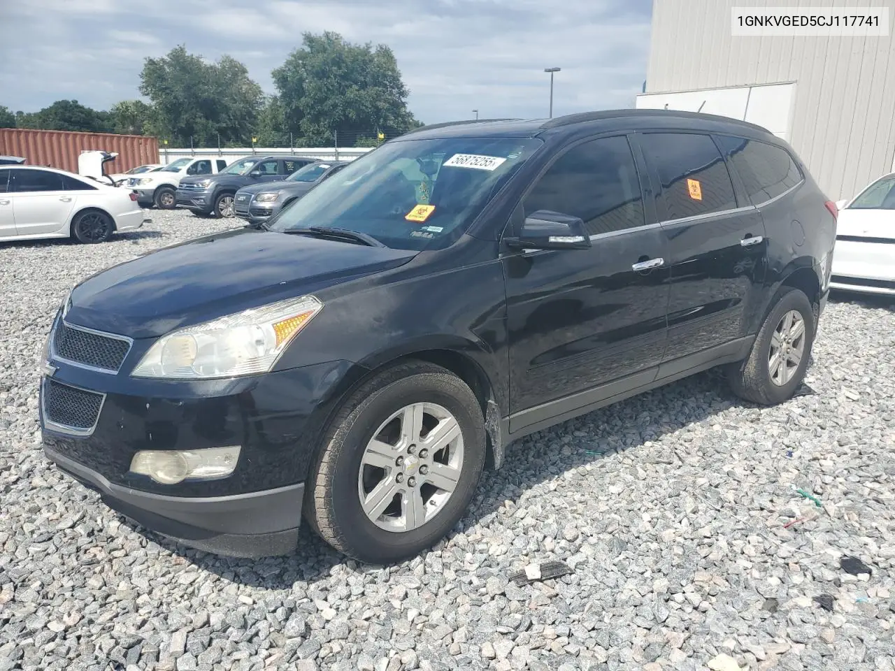 2012 Chevrolet Traverse Lt VIN: 1GNKVGED5CJ117741 Lot: 56875255