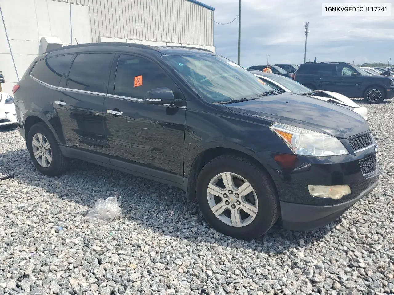 2012 Chevrolet Traverse Lt VIN: 1GNKVGED5CJ117741 Lot: 56875255