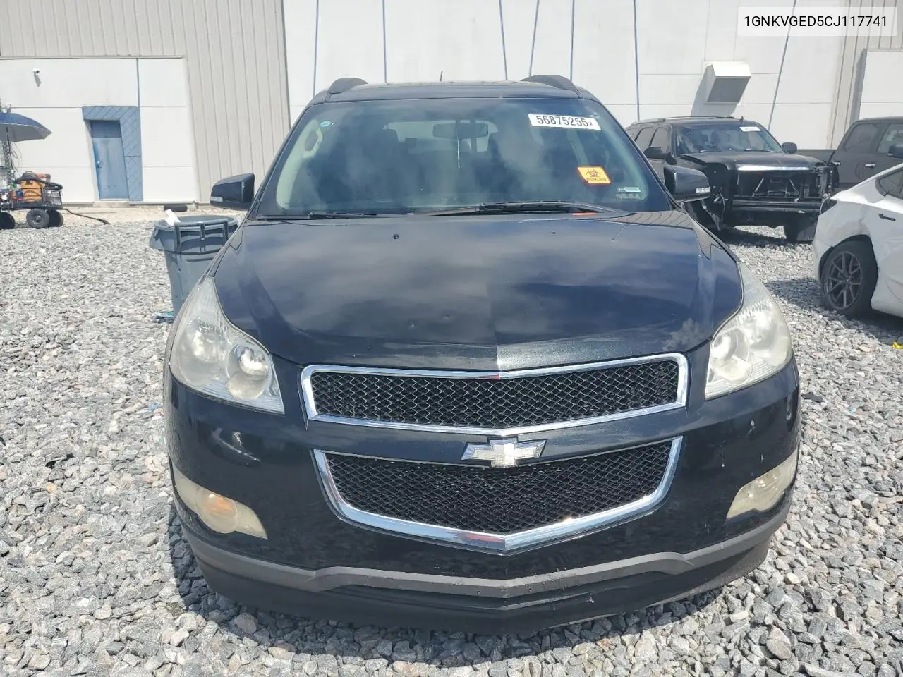 2012 Chevrolet Traverse Lt VIN: 1GNKVGED5CJ117741 Lot: 56875255