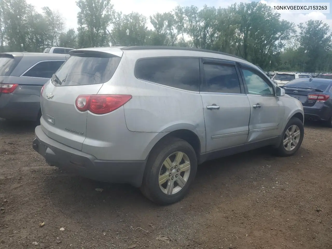 2012 Chevrolet Traverse Lt VIN: 1GNKVGEDXCJ153263 Lot: 59953275