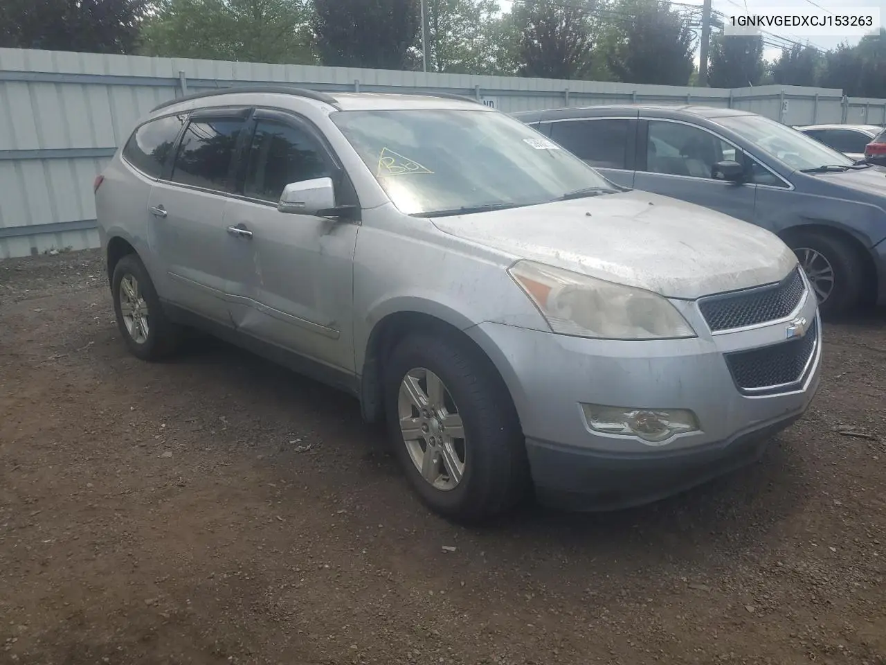 2012 Chevrolet Traverse Lt VIN: 1GNKVGEDXCJ153263 Lot: 59953275