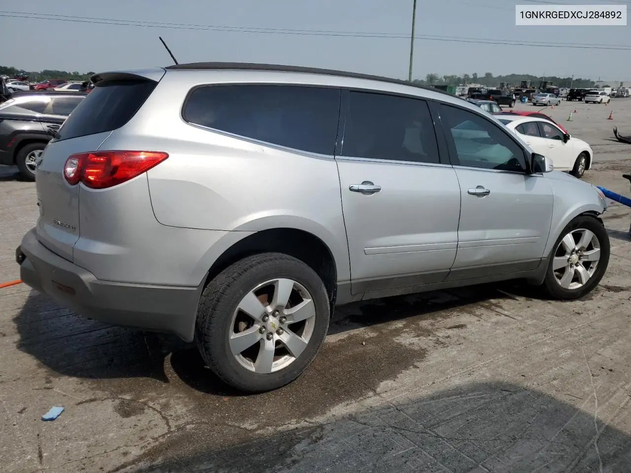 2012 Chevrolet Traverse Lt VIN: 1GNKRGEDXCJ284892 Lot: 60590775
