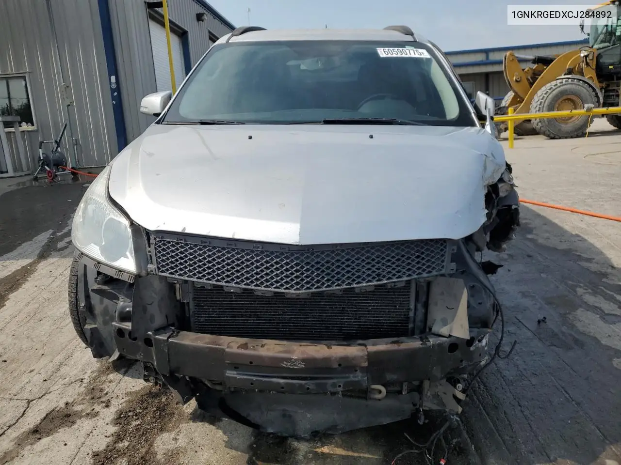 2012 Chevrolet Traverse Lt VIN: 1GNKRGEDXCJ284892 Lot: 60590775