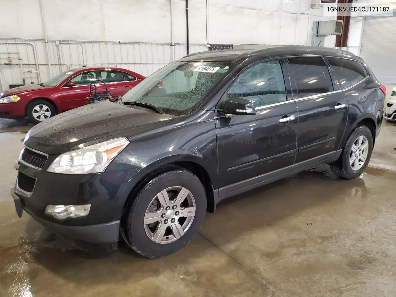 2012 Chevrolet Traverse Lt VIN: 1GNKVJED4CJ171187 Lot: 61594575