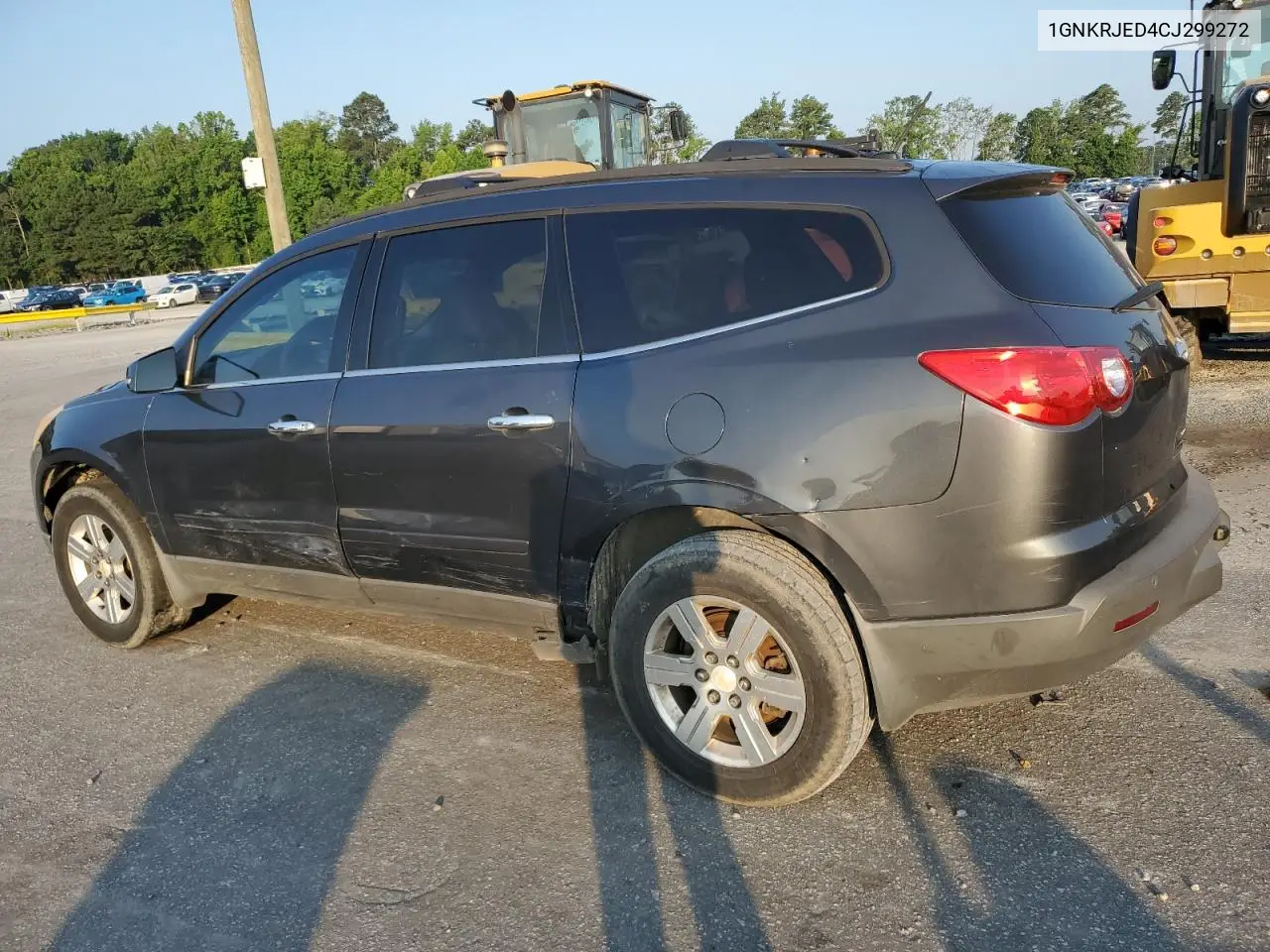 2012 Chevrolet Traverse Lt VIN: 1GNKRJED4CJ299272 Lot: 62322635