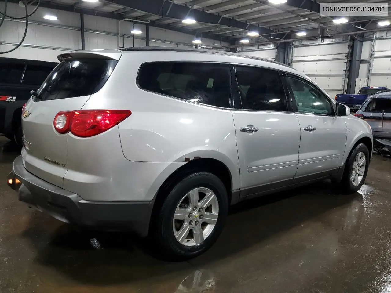 2012 Chevrolet Traverse Lt VIN: 1GNKVGED5CJ134703 Lot: 62502825