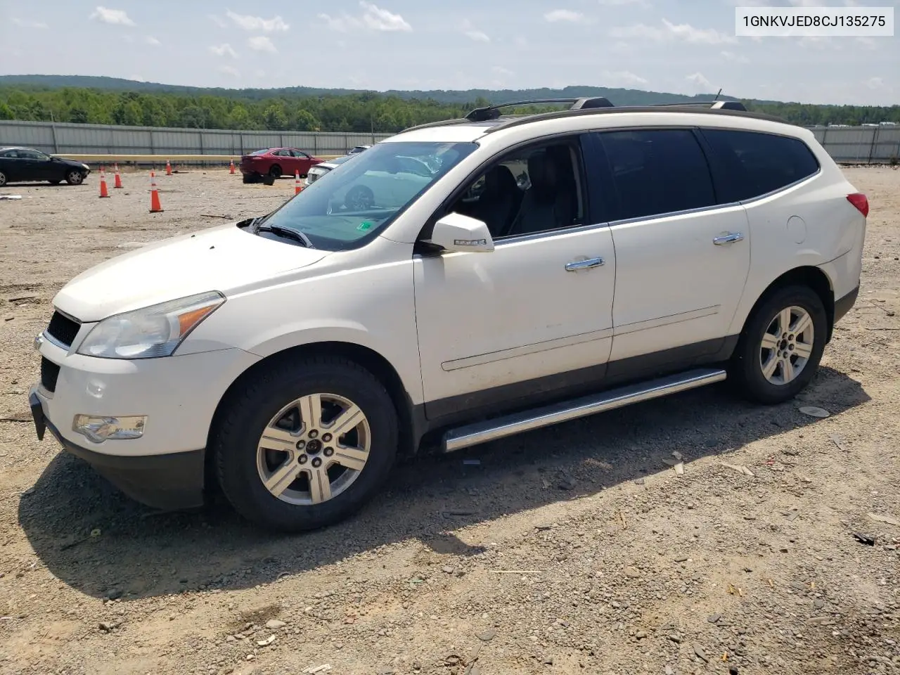 2012 Chevrolet Traverse Lt VIN: 1GNKVJED8CJ135275 Lot: 62666565