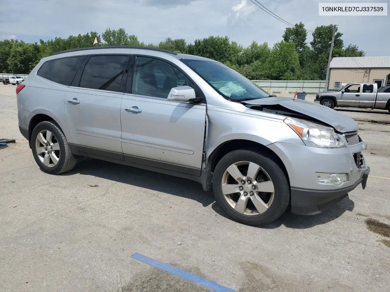 2012 Chevrolet Traverse Ltz VIN: 1GNKRLED7CJ337539 Lot: 62875875