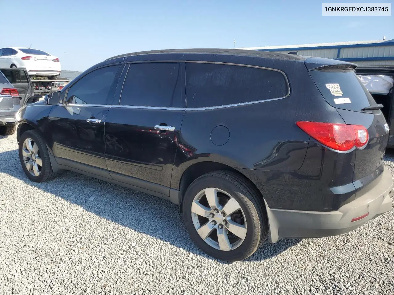2012 Chevrolet Traverse Lt VIN: 1GNKRGEDXCJ383745 Lot: 63027095
