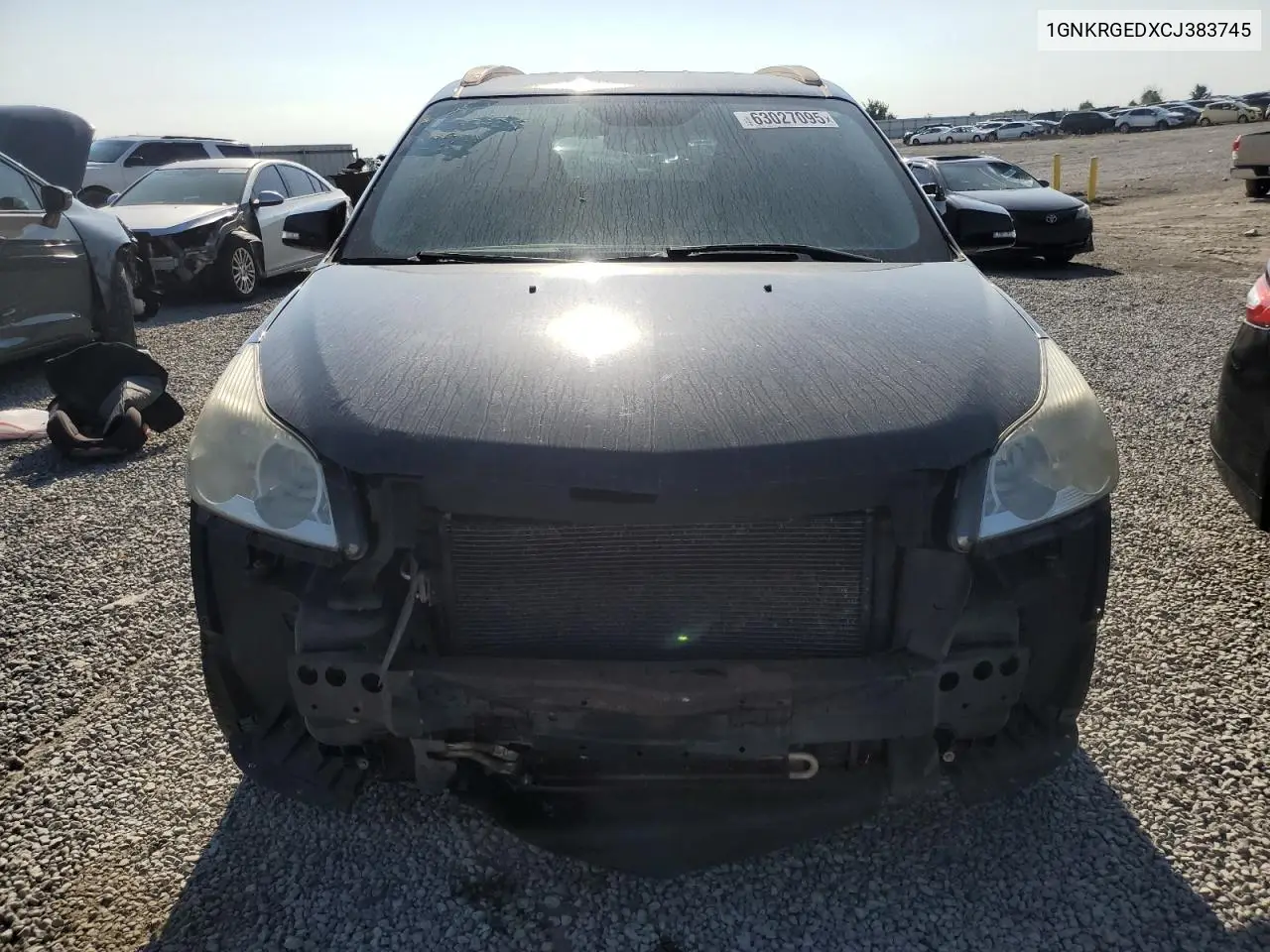 2012 Chevrolet Traverse Lt VIN: 1GNKRGEDXCJ383745 Lot: 63027095