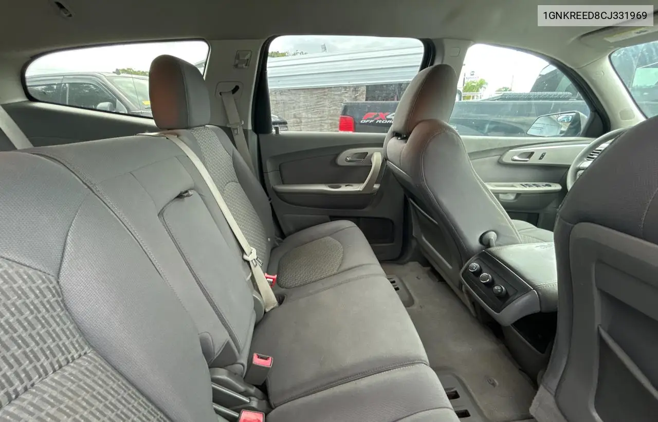 2012 Chevrolet Traverse Ls VIN: 1GNKREED8CJ331969 Lot: 63708465