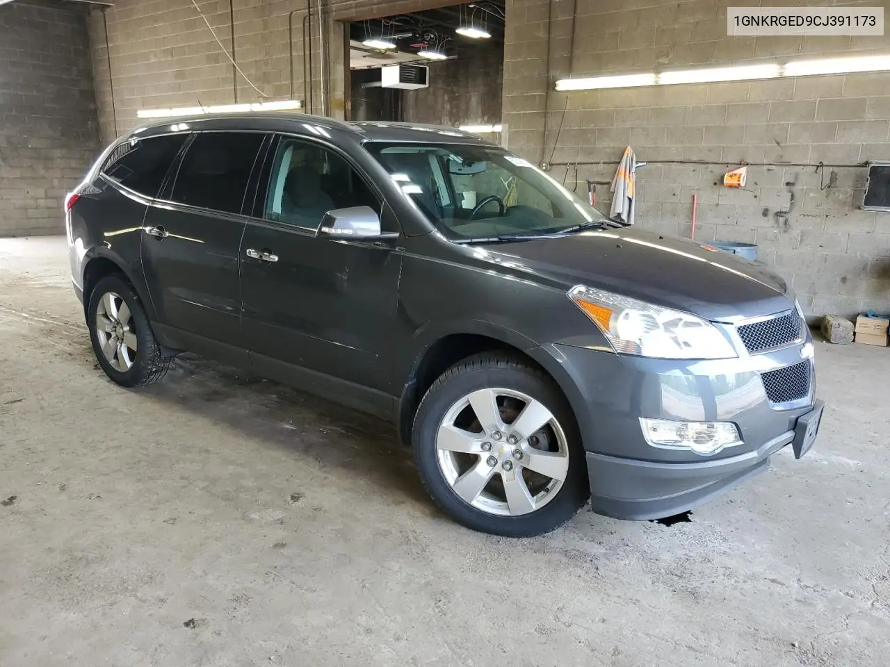 2012 Chevrolet Traverse Lt VIN: 1GNKRGED9CJ391173 Lot: 63748615