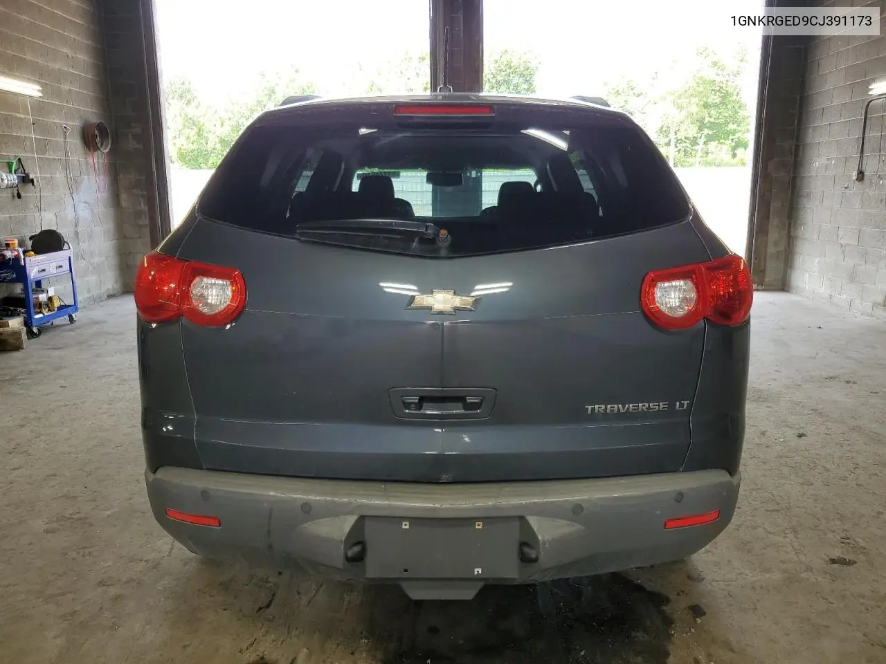 2012 Chevrolet Traverse Lt VIN: 1GNKRGED9CJ391173 Lot: 63748615