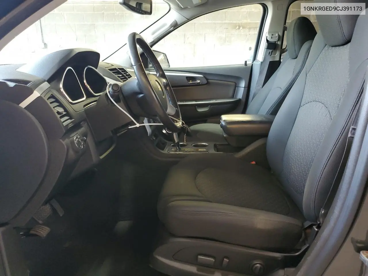 2012 Chevrolet Traverse Lt VIN: 1GNKRGED9CJ391173 Lot: 63748615