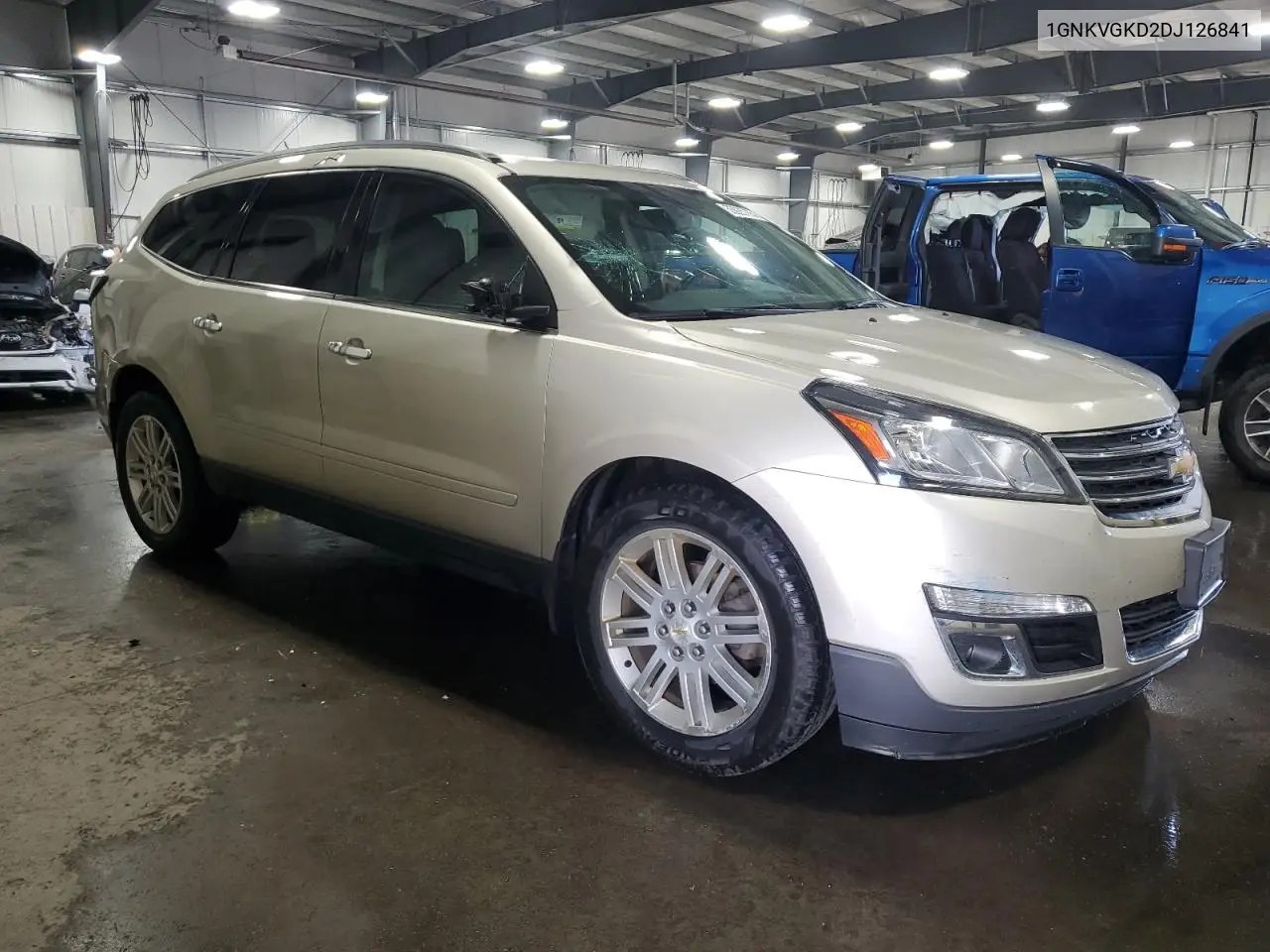 2013 Chevrolet Traverse Lt VIN: 1GNKVGKD2DJ126841 Lot: 55925705