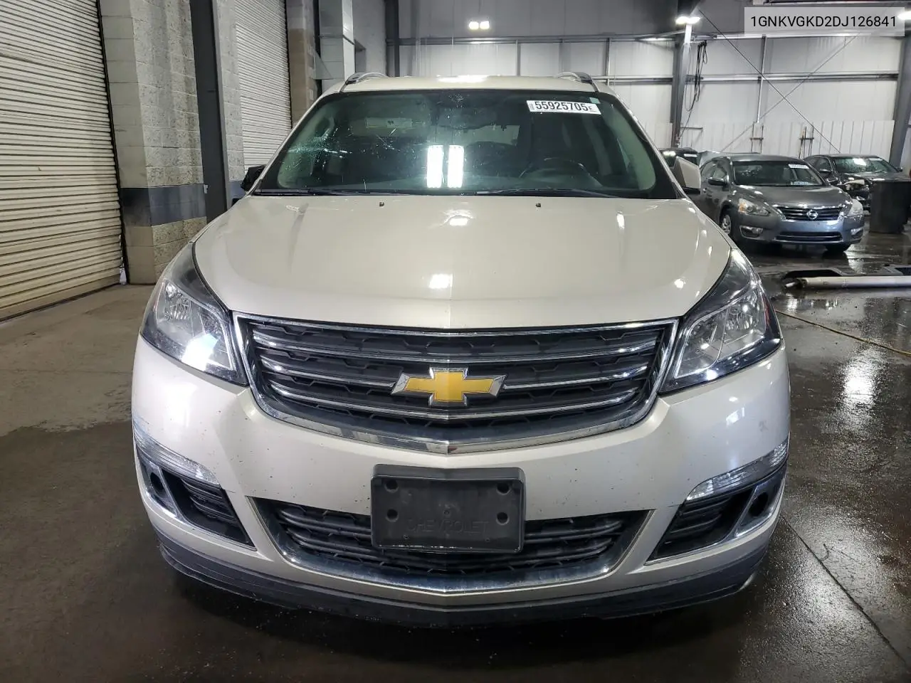 2013 Chevrolet Traverse Lt VIN: 1GNKVGKD2DJ126841 Lot: 55925705