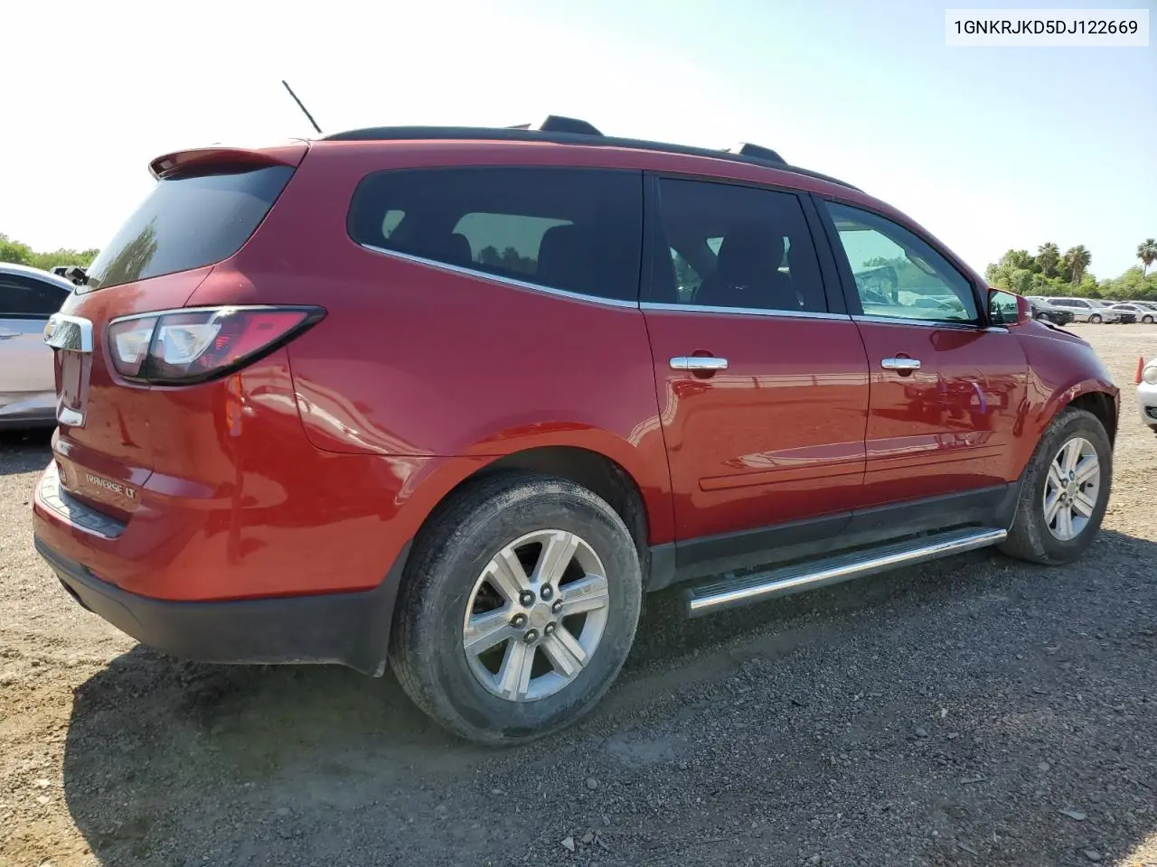 2013 Chevrolet Traverse Lt VIN: 1GNKRJKD5DJ122669 Lot: 56789965