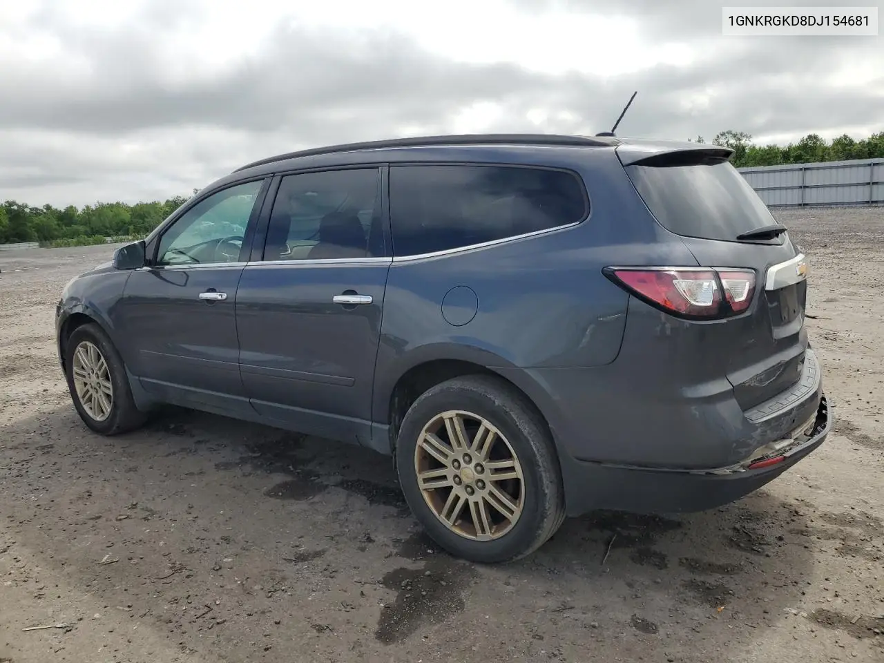 2013 Chevrolet Traverse Lt VIN: 1GNKRGKD8DJ154681 Lot: 57020535
