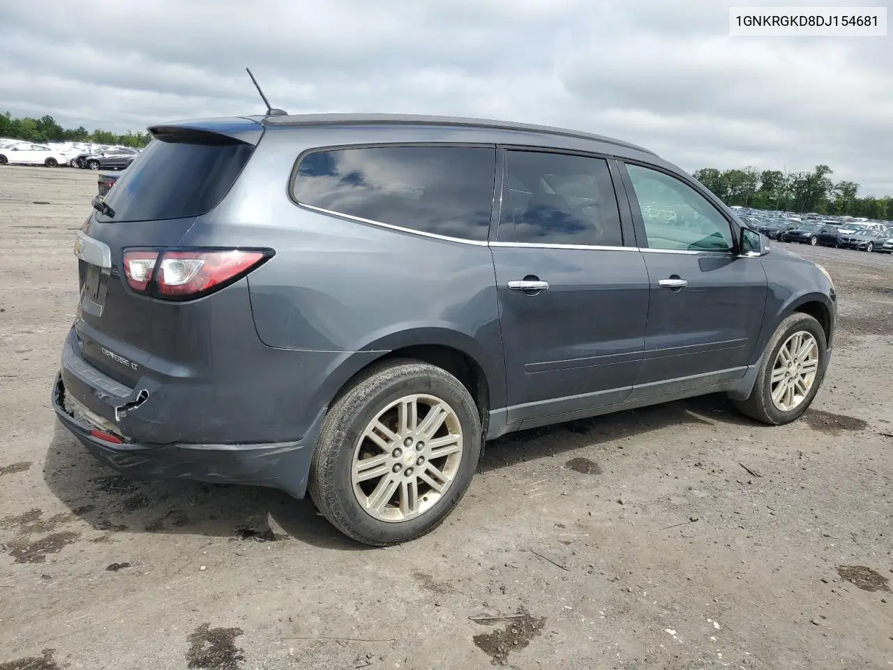 2013 Chevrolet Traverse Lt VIN: 1GNKRGKD8DJ154681 Lot: 57020535