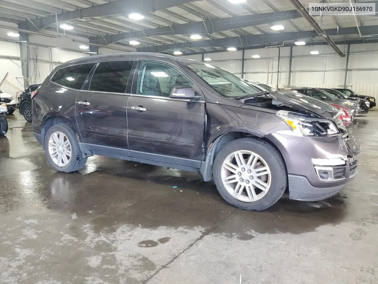 2013 Chevrolet Traverse Lt VIN: 1GNKVGKD9DJ156970 Lot: 61683975