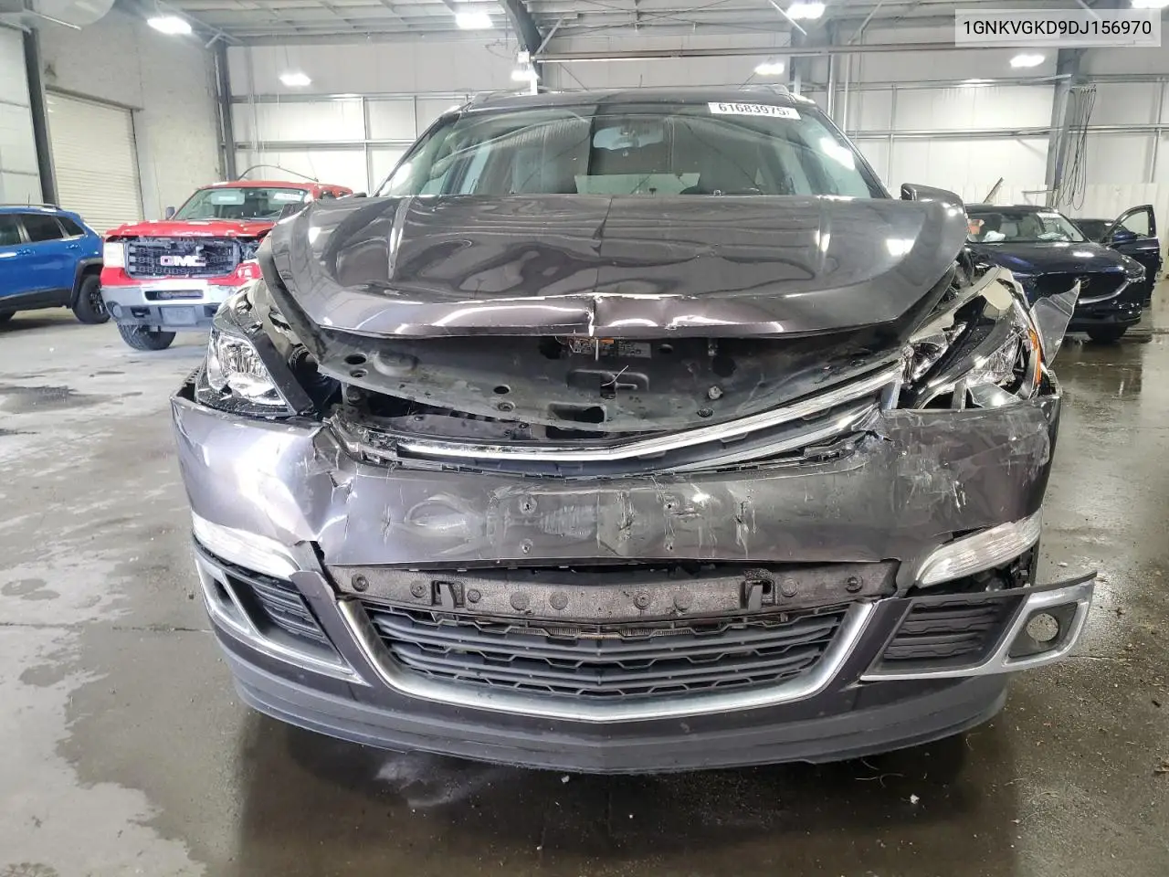 2013 Chevrolet Traverse Lt VIN: 1GNKVGKD9DJ156970 Lot: 61683975