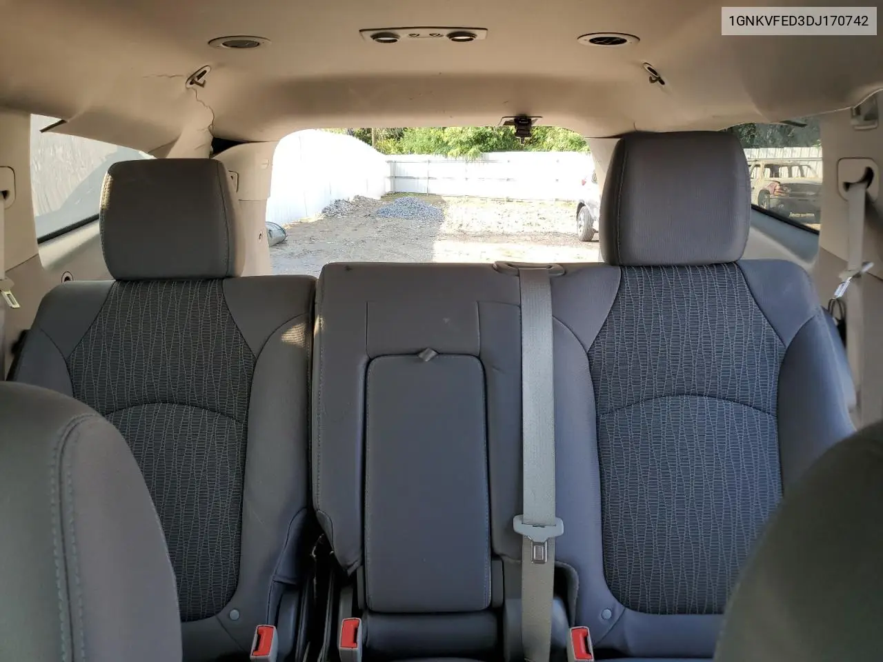2013 Chevrolet Traverse Ls VIN: 1GNKVFED3DJ170742 Lot: 62386765