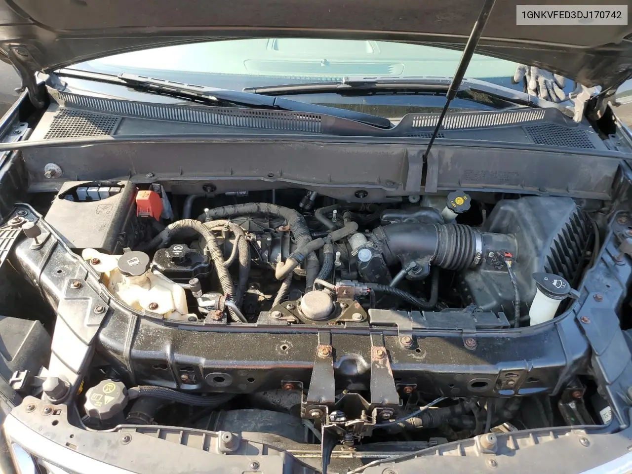 2013 Chevrolet Traverse Ls VIN: 1GNKVFED3DJ170742 Lot: 62386765