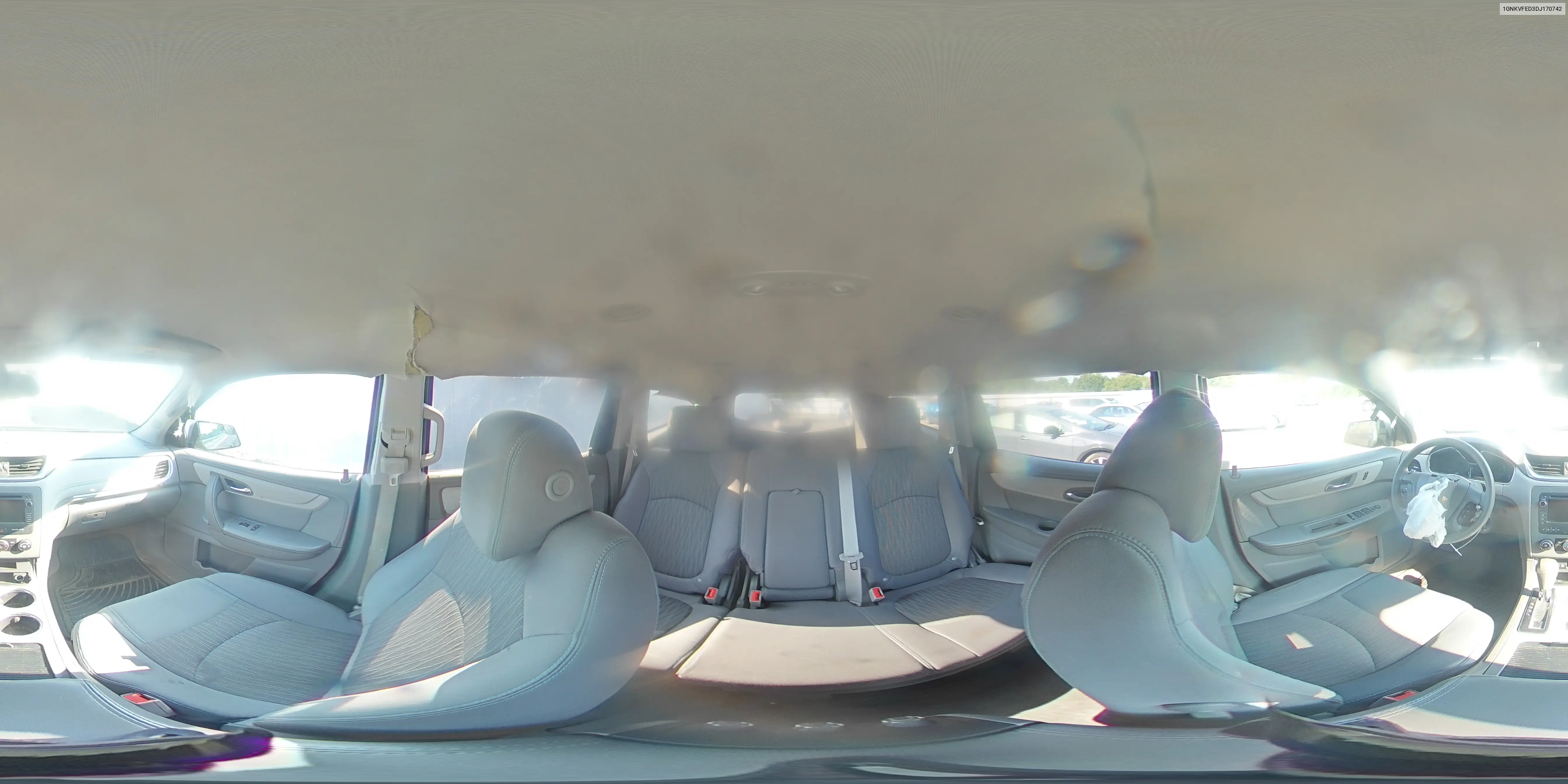 2013 Chevrolet Traverse Ls VIN: 1GNKVFED3DJ170742 Lot: 62386765