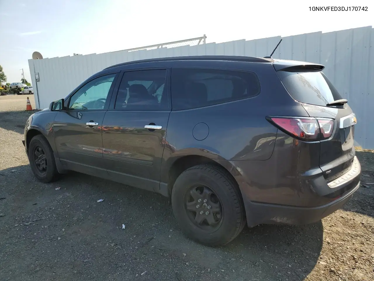 2013 Chevrolet Traverse Ls VIN: 1GNKVFED3DJ170742 Lot: 62386765