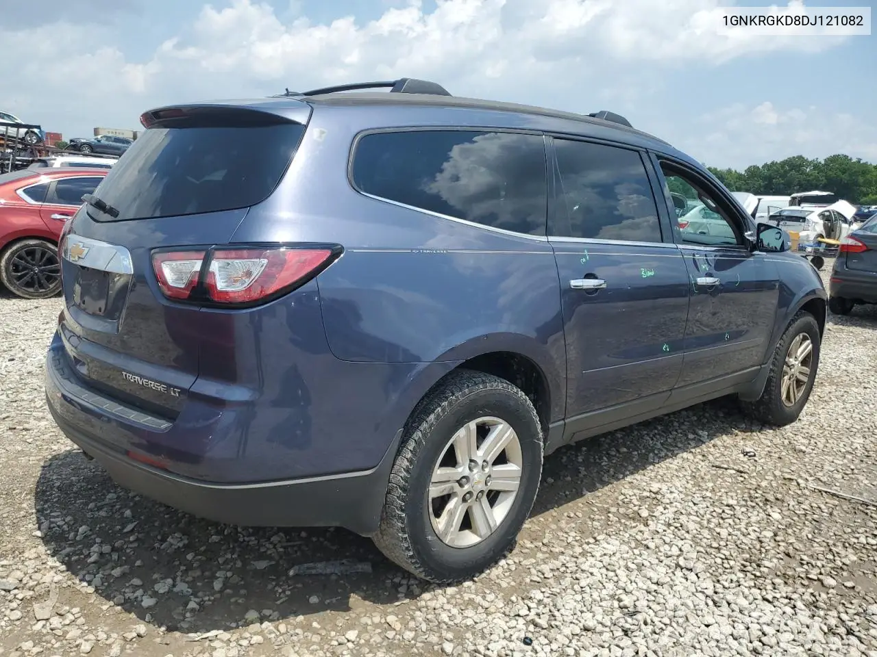 2013 Chevrolet Traverse Lt VIN: 1GNKRGKD8DJ121082 Lot: 62532235