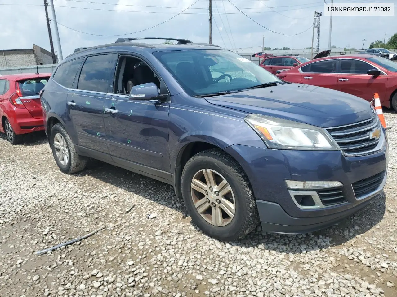 2013 Chevrolet Traverse Lt VIN: 1GNKRGKD8DJ121082 Lot: 62532235