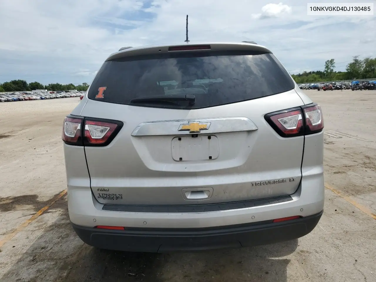 2013 Chevrolet Traverse Lt VIN: 1GNKVGKD4DJ130485 Lot: 63004475