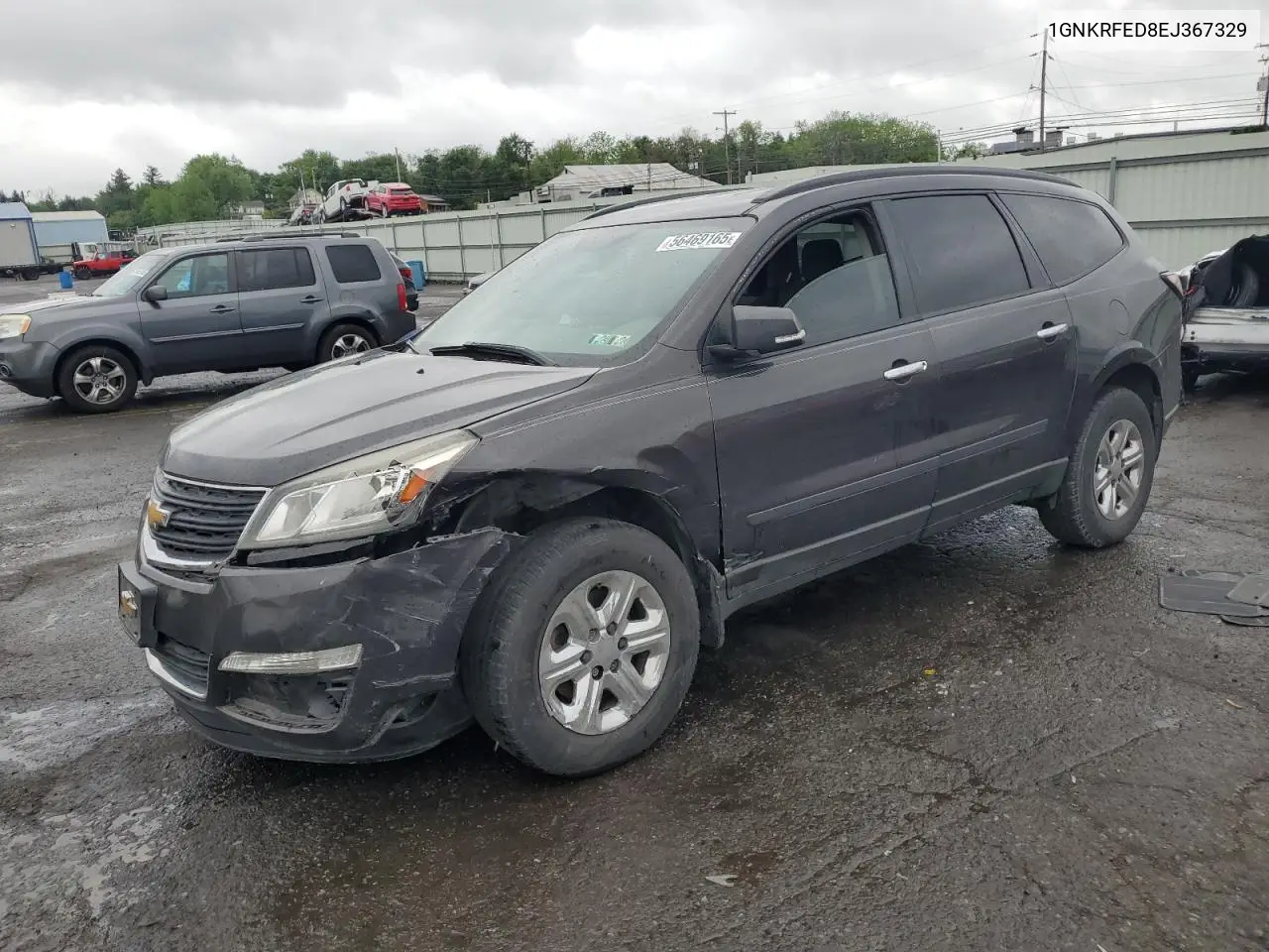 2014 Chevrolet Traverse Ls VIN: 1GNKRFED8EJ367329 Lot: 56469165