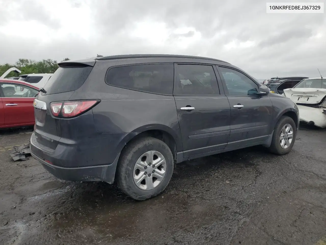 2014 Chevrolet Traverse Ls VIN: 1GNKRFED8EJ367329 Lot: 56469165